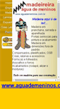 Mobile Screenshot of aguademeninos.com.br